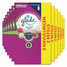 12X Glade Touch & Fresh Relaxing Zen 10 ml