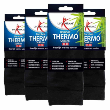 4X Lucovitaal Thermosokken Bamboe 43 46 1 paar