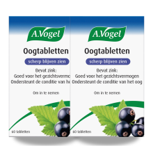 A Vogel 2x A.Vogel Oogtabletten Scherp Blijven Zien 60 tabletten