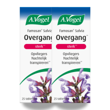 A Vogel 2x A.Vogel Famosan Salvia Overgang Sterk** 25 tabletten