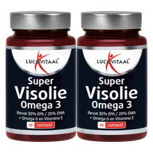 2X Lucovitaal Super Visolie Omega 3 6 30 capsules