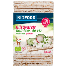 Damhert Biofood Maiswafels Quinoa Biologisch 130 gr