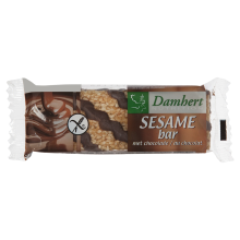3X Damhert Traditional Sesambar Chocolade Glutenvrij 45 gr
