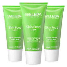 3X WELEDA Skin Food Voedende Crème Light 30 ml