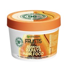 3X Garnier Fructis Hair Food Papaya 3 in 1 Haarmasker 390 ml