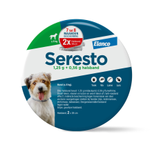 Seresto Anti Vlooien en Teken Halsband Hond Tot 8 kg 2 pack 38 cm
