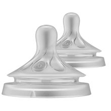 Philips Avent Flesspeen Natural Response 6+ mnd Flow 6 Papspeen SCY966/02 2 stuks