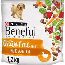 Beneful Hondenvoer Droog Graanvrij Kip   Groenten 1,2 kg