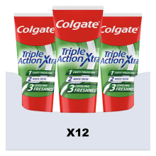 12X Colgate Tandpasta Triple Action Extra Fresh 75 ml