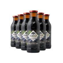 Schulp Puur Krachtsap Biologisch Blauwe Bessensap 6 x 750 ml