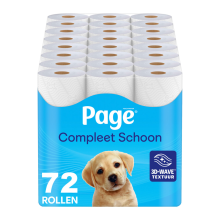 3X Page Toiletpapier Compleet Schoon 2 laags 24 stuks