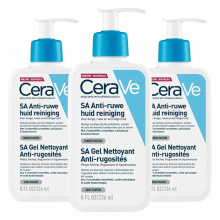 3X CeraVe SA Smoothing Cleanser 236 ml