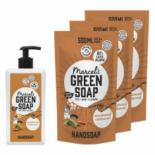 Marcel's Green Soap Sandelwood & Cardemon Handzeep Pakket