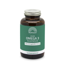 2X Mattisson HelathStyle Vegan Omega 3 Algenolie 375 DHA 125 EPA 180 vegacapsules