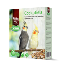 7X HobbyFirst King Valkparkieten 1 kg
