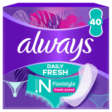 2E halve prijs2e halve prijs: Always Inlegkruisjes Fresh Flexistyle 40 stuks