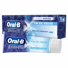 Oral B 2+2 gratis: Oral B Tandpasta 3D White Arctic Fresh 75 ml