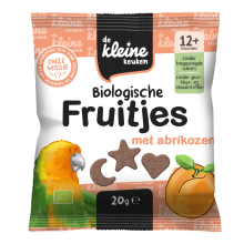 De Kleine Keuken Bio Fruitjes met Abrikozen 20 gr