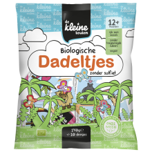 De Kleine Keuken Bio Dadeltjes 140 gr