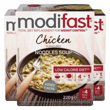 Etna 3x Modifast Weight Control Noodles Soep Chicken 4x55 gr