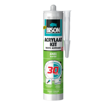 12X Bison Acrylaatkit Snel 30 Minuten Wit 300 ml