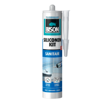 Bison Siliconenkit Sanitair Transparant 300 ml
