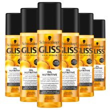 6X Gliss Anti Klit Spray Oil Nutritive 200 ml