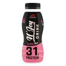 6X XXL Nutrition N'Joy Protein Drink Aardbei 310 ml