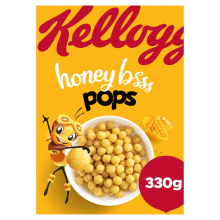 5X Kellogg's Honey Pops Ontbijtgranen 330 gr