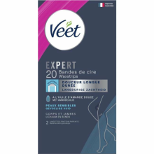 Veet Expert Koude Waxstrips Benen Sensitive 20 stuks