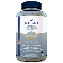 2X Minami MorEPA Platinum + Vitamine D3 120 softgels