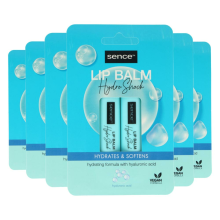 6X Sence Lippenbalsem Normaal Hydro Shock 2 stuks
