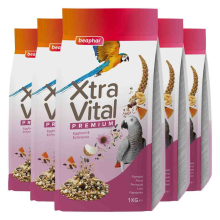 5X Beaphar XtraVital Papegaai 1 kg