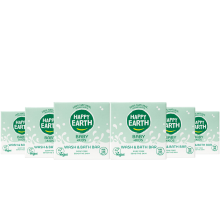 6X Happy Earth Baby & Kids 100% Natuurlijke Was & Bad Bar 50 gr