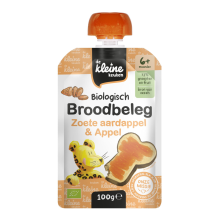 De Kleine Keuken Bio Broodbeleg Zoete Aardappel & Appel 100 gr