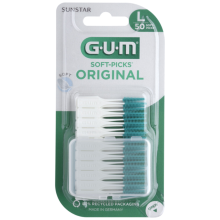 3X GUM Soft Picks Original Large 50 stuks