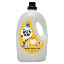 1+1 Gratis: Marcel's Green Soap Wasmiddel Katoen & Vanille 69 Wasbeurten 3 liter