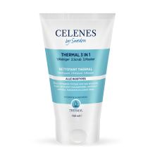 3X Celenes Thermal 3 in 1 Reiniger Scrub Masker 150 ml