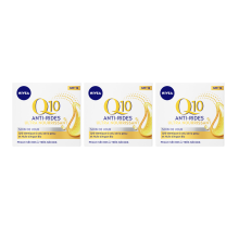 3X NIVEA Q10 Dagcrème Extra Voedend SPF 15 50 ml