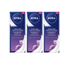 3X NIVEA Nachtcrème Verzachtend 50 ml