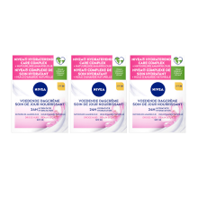 3X NIVEA Dagcrème Voedend SPF30 50 ml