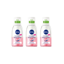3X NIVEA Oogmake Up Remover Stralende Oogcontouren 125 ml