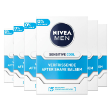 6X NIVEA Men Aftershave Balsem Sensitive Cooling 100 ml