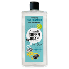 6X Marcel's Green Soap Shampoo & Conditioner 2 in 1 Mimosa & Black Currant 300 ml