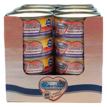 24X Renske Vers Paté Kitten Kattenvoer Nat Kip Met Rund 70 gr
