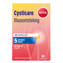2X Roter Cysticare 5 Daagse Kuur 30 capsules