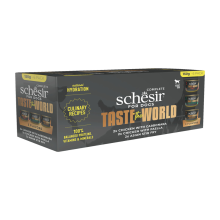 Schesir Taste The World Hond Variatie Pack 6 x 150 gr