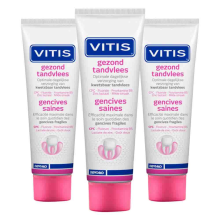 3X Vitis Tandpasta Gezond Tandvlees 75 ml