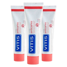3X Vitis Tandpasta Anticaries 75 ml