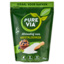 2E halve prijs: Pure Via Kristalsuiker 370 gr
